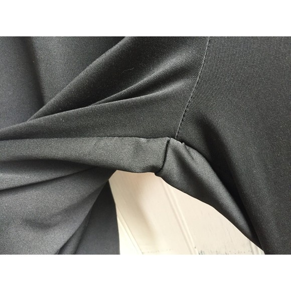 SHEIN Black Pull on pants Athletic Gold Racing Glitter Side Stripe - Size 2XL 16 - Picture 8 of 12